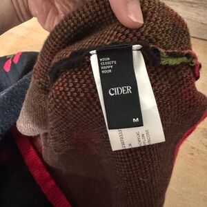 Cider Vibrant Knit Scarf